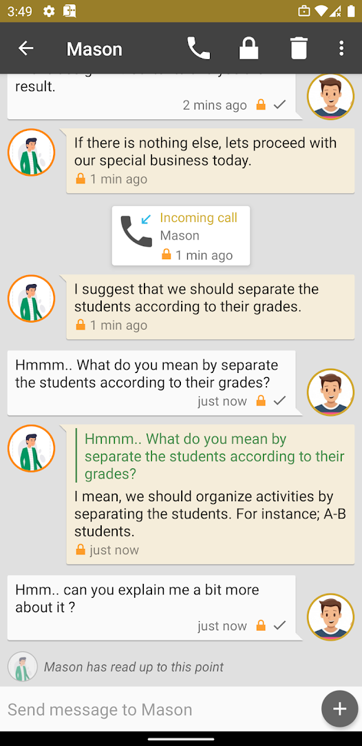 Armadillo Chat app screenshot 1