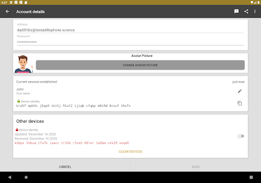 Armadillo Chat app screenshot 8
